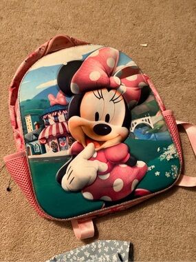 Disney Minnie Mouse Pink Polka Dot Bag